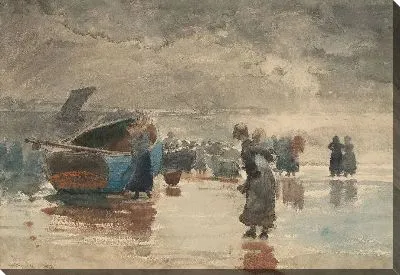 Картина На песках (1881)