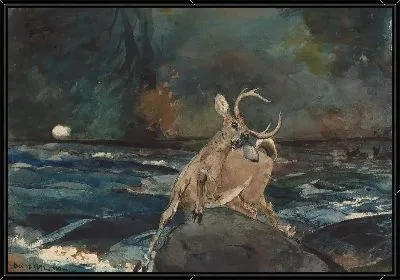 Картина Хороший выстрел (1892)