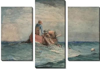 Картина Улов в сетях (1887)