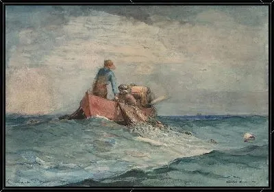 Картина Улов в сетях (1887)