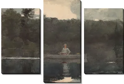 Картина Одинокий рыбак (1889)