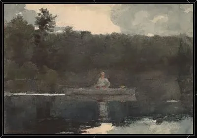 Одинокий рыбак (1889)