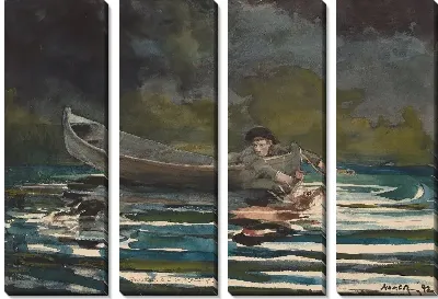 Собака и охотник (1891-1892)