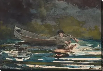 Собака и охотник (1891-1892)