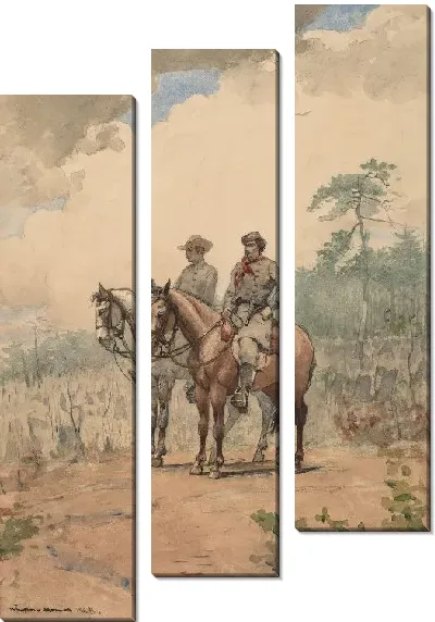 Картина Два скаута (1887)