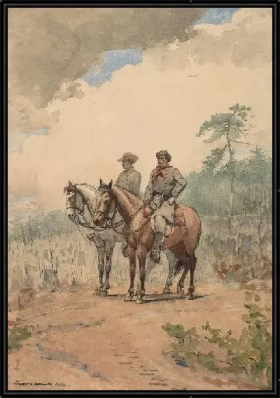 Картина Два скаута (1887)
