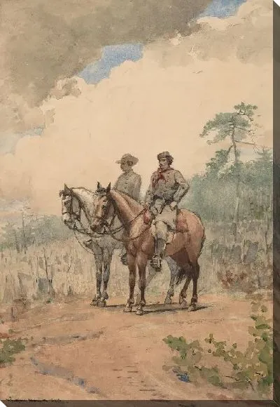 Картина Два скаута (1887)