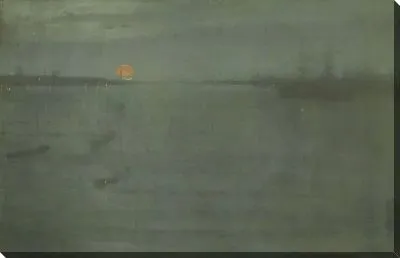 Картина Синий и золотой (1872)