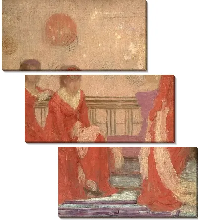 Картина Гармония красного (1869)