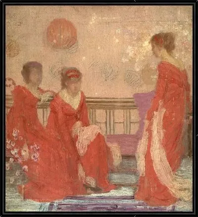 Картина Гармония красного (1869)