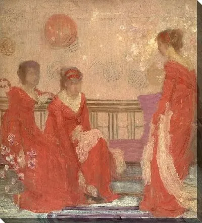 Картина Гармония красного (1869)