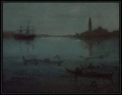 Картина Лагуна, Венеция (1879-1880)