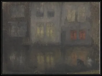 Картина Канал, Голландия (1883-1884)