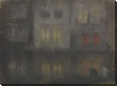 Картина Канал, Голландия (1883-1884)