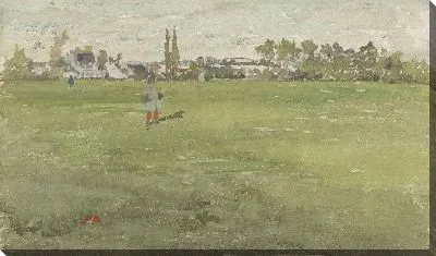 Картина Зеленый и серебро (1888)