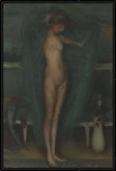 Картина Маленькая голубая девочка (1894-1903)