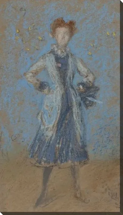 Картина Голубая девочка (1873-1876)