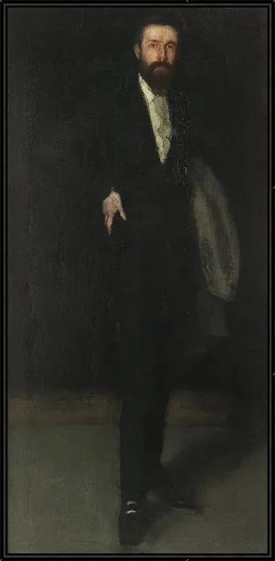 Картина Портрет Фредерика Ричардса Лейлэнда (1870-1873)