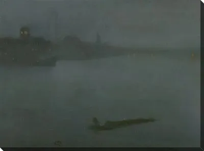 Картина Синий и серебристый (1872-1878)