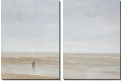 Картина Море и дождь (1865)