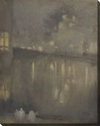 Картина Канал, Голландия (1883-1884)