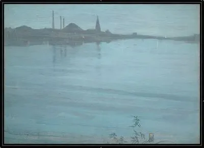 Картина Голубой и серебристый (1871-1872)
