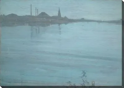 Картина Голубой и серебристый (1871-1872)