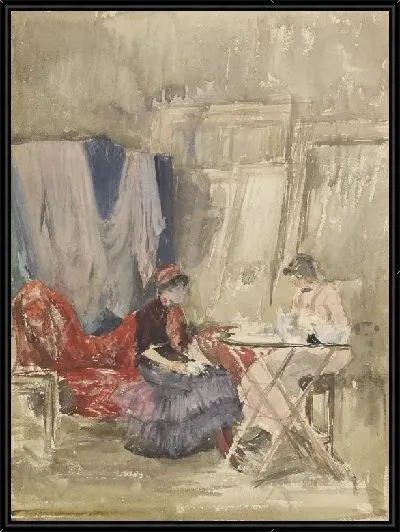 Картина Студия (1883-1884)