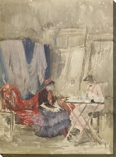 Картина Студия (1883-1884)