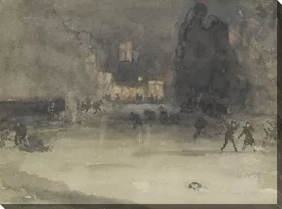 Амстердам зимой (1882)