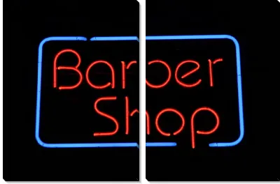 Вывеска Барбершоп (Barber Shop) №2