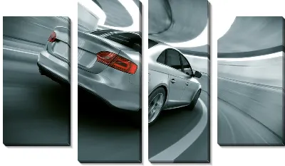 Модульная картина Ауди №2