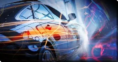 Постер Скорость автомобиля