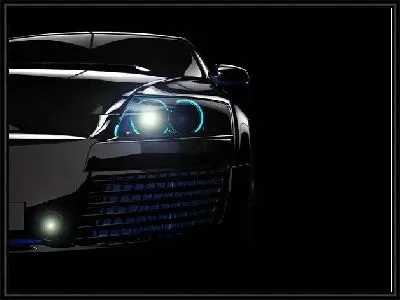 Картина Фары автомобиля №2