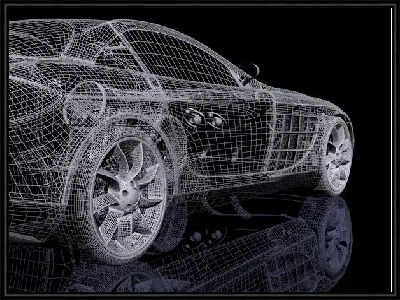 3D модель автомобиля