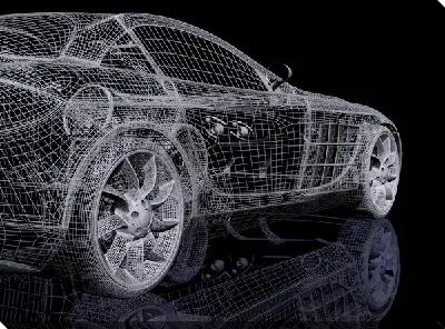 3D модель автомобиля