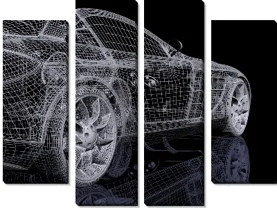 3D модель автомобиля