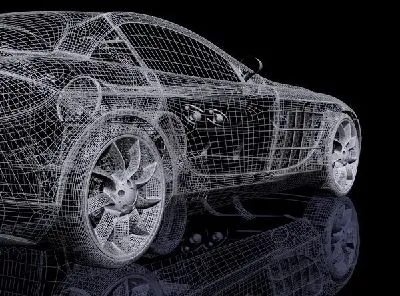 3D модель автомобиля