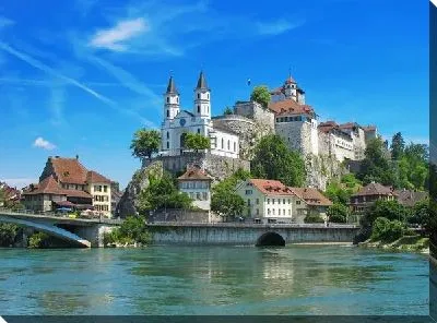 Постер Замок в Швейцарии