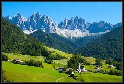 Пейзаж в Швейцарии