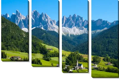 Пейзаж в Швейцарии