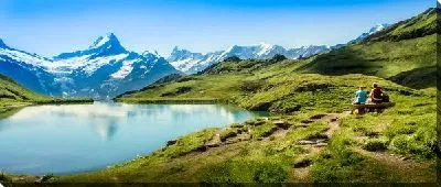 Постер Пейзаж в Швейцарии №5