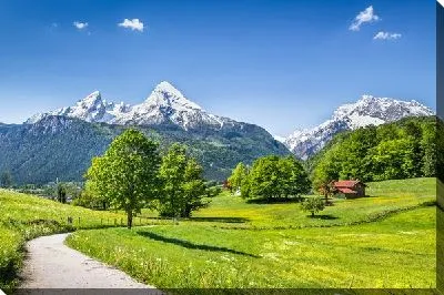 Пейзаж в Швейцарии №6