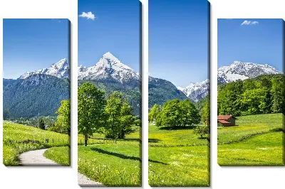 Пейзаж в Швейцарии №6