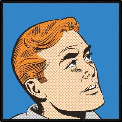 Картина Герой комиксов