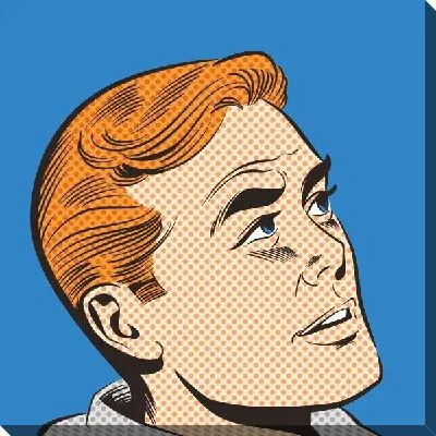 Картина маслом Герой комиксов