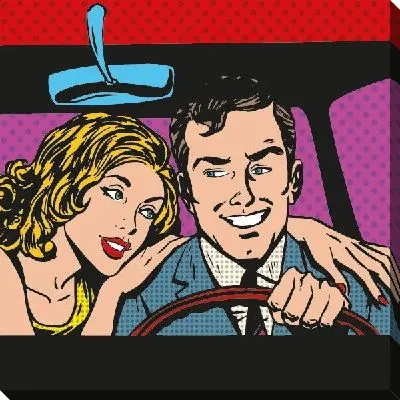 Картина маслом Любовь №6