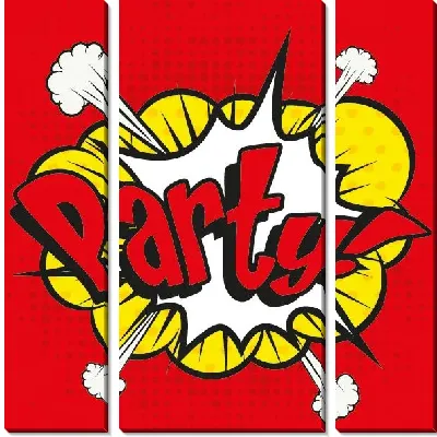 Модульная картина Вечеринка №2