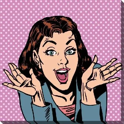 Картина маслом Девушка №10