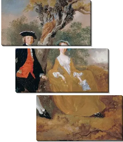 Картина Пара в пейзаже (1753)